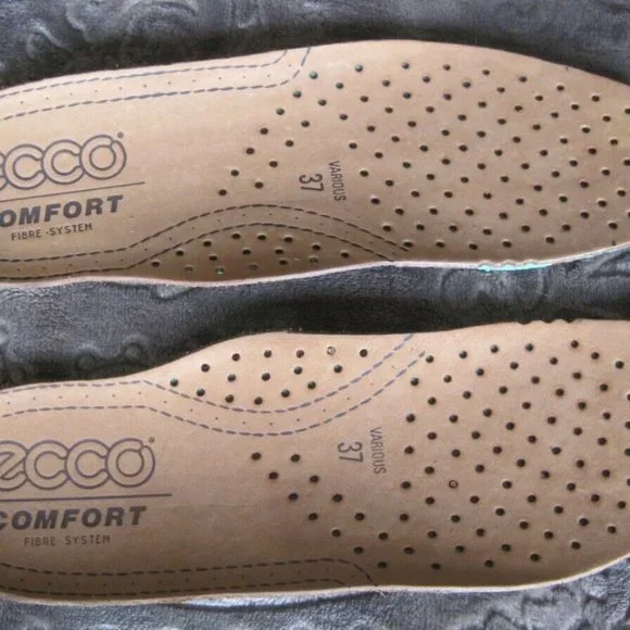 ECCO NEW IN BOX Comfort Fiber System Leather Insole size 37 - Picture 2 of 6
